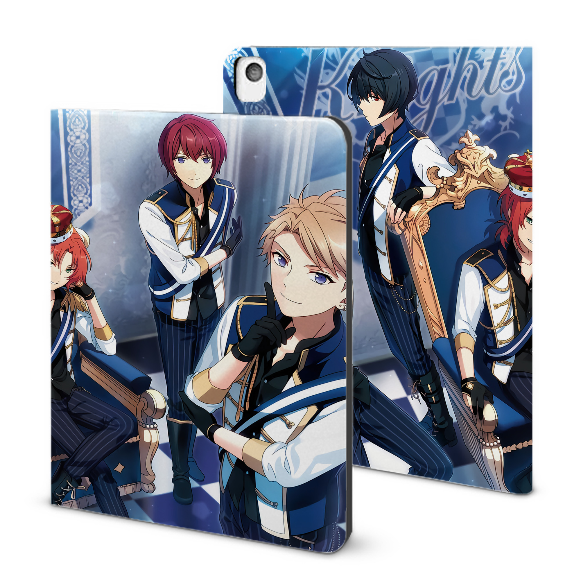 （画像用） あんさんぶるスターズ! Ensemble Stars IPadケース ペンホルダー付き ブックスタイルデザイン